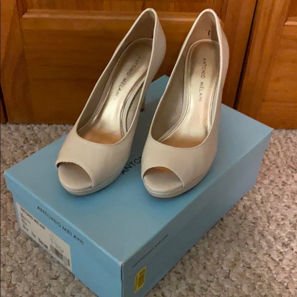 Antonio Melani Peep Toe Heels